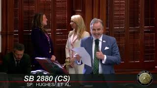 Sen. Hughes lays out SB 2880, creating civil liability for distribution of abortion-inducing drugs