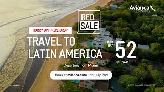 Hurry up and book your travel to Latin America now!