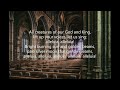 All Creatures of Our God and King (#355 Common Praise 1998 - Praise) Francis of Assisi