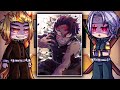 Past Hashiras react to Tanjiro Kamado // Demon Slayer // Gacha Club