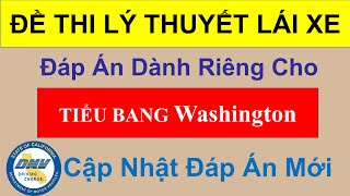 2025. Washington. Đề Thi Lái Xe Tiểu Bang Washington. #dmv  #cuocsongmy #learningtogether