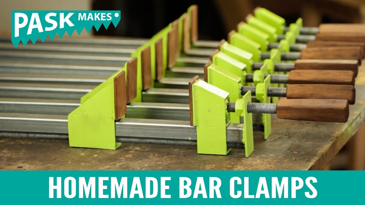 Homemade Bar Clamps - YouTube