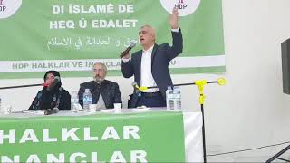 Tatvan'da Hak ve Adalet panelindeyim