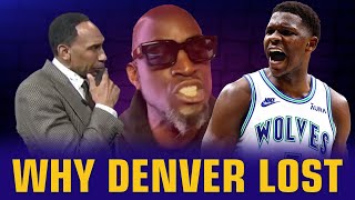 Kevin Garnett explains why he thinks the Nuggets lost to Minnesota