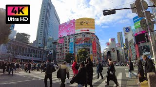 【4K】原宿から渋谷まで散歩 (Dec. 2024) | Walk from Harajuku to Shibuya.