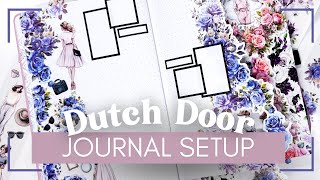 Creative Journal Setup February 2025 [Dutch Door AND Window Spread]