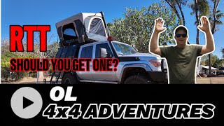 Watch this Before buying a RoofTopTent! Inspired Overland Roof top tent!Toyota Landcruiser 70 series