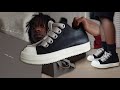 Rick Owens Unboxing On Feet From Boost Master Lynn