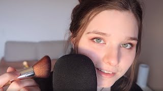 | POLISH ASMR | Mic Brushing | Ear-to-Ear Whispers | Szuranie po Mikrofonie i Szept dla Snu