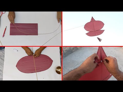 How To Make Patang - Tukal Making Easy Steps - Patang Tie Knots & Tukal ...