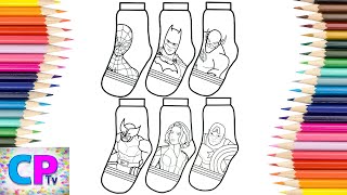 Superheroes Coloring Pages/Superheroes in Socks/Alan Walker-Spectre/Alan Walker-Force/NCS Release