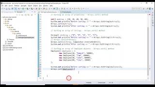 Java Sort Array of Objects in Ascending and Descending Order | Arrays.sort() Method