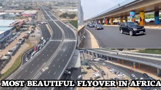 MOST BEAUTIFUL FLYOVER IN WEST AFRICA | THE LONGEST EAST LEGON-SPINTEX FLOWER POT FLYOVER