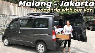 ROAD TRIP MALANG - JAKARTA. Trans Jawa dengan Campervan