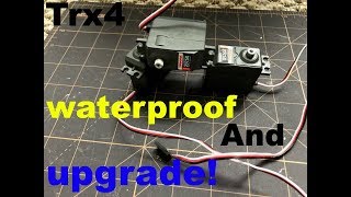 How To Waterproof Rc Servo