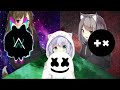 Nightcore Alan Walker vs Marshmello vs Martin Garrix Compilation 2019 1