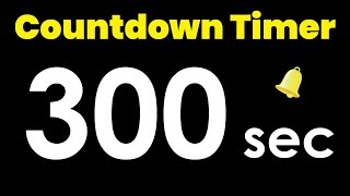 300 second Countdown Timer with Alarm #timerstore #300s #countdown