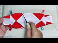 diy mask✅🔥origami how to fold kf94 square fabric very easy mask making ideas sewing tutorials