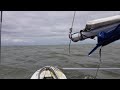 rivendel mirage 2700 yacht in morecambe bay chop f5 6