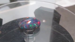 6.41 cts - Vivid Black Welo Opal!