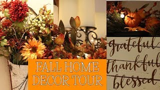 FALL HOME DECOR TOUR 2018 | COZY, SIMPLE, AFFORDABLE + DECORATING TIPS