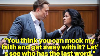 Elon Musk Confronts the Judge Who Mocked His Faith – You Won’t Believe What Happens Next!