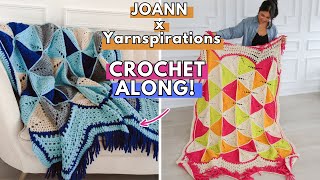 JOANN x Yarnspirations Fall Stitch Along! Hey! Let's Crochet Together!