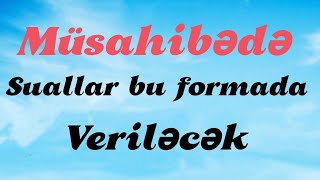 Müsahibə sualları və cavabları 2024