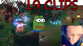 L9 CLIPS| PERMABAN RAGE | YAMATO  1V9 MACHINE | SCRUBNOOB INSANE PLAY WITH RENGAR|BEST CLIPS|#45