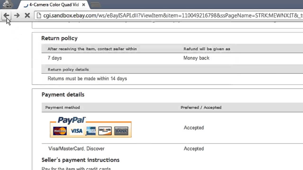 How To Return Ebay Item Youtube