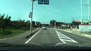 〔羽黒山有料自動車道路〕出羽三山神社⇒酒田市　山居倉庫付近へ②