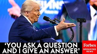 BREAKING NEWS: Trump Takes Multiple Questions At FII Institute’s PRIORITY Summit In Miami, Florida