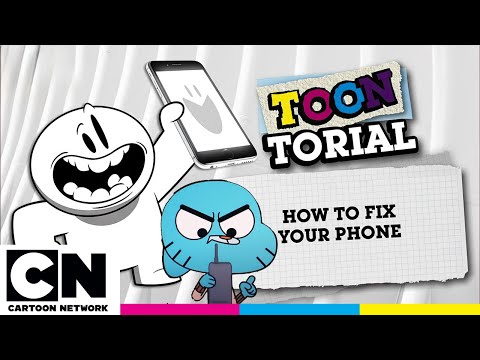 How to Fix Your Phone | Toontorial | @cartoonnetworkuk