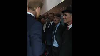 #PeakyBlindersTommyshelby "Prince Harry meet Cillian Murphy"|Shelby Iconic style looks|Ignore people