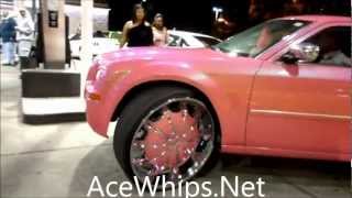 AceWhips.NET- Female's Outrageous Chrysler 300 on 30\