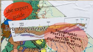 Arc GIS tutorial : how to Create Topographic Profile , Cross Section or Elevation Profile