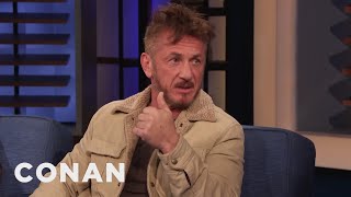 Sean Penn Always Shows Up Where There’s Trouble | CONAN on TBS