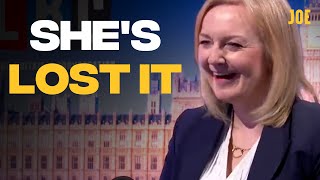 Just Liz Truss being insanely weird while shamelessly promoting her book