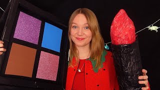 ASMR Doing Your Makeup with GIANT Products