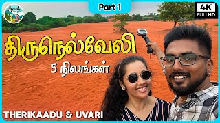 Tirunelveli-யின் 5 நிலங்களை நோக்கி பயணம்🧳| Uvari \u0026 Manapad Beach🌊| Theri Kaadu RED Desert🏜️ [EP- 1]