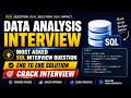 SQL Interview Question Every Data Analyst Must Know (End-to-End Solution) #sql