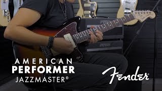 Fender® American Performer - Jazzmaster