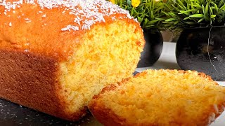 The famous orange cake that drives the whole world crazy melts in your mouth ! R