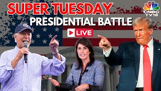 Super Tuesday LIVE: Voters Head To The Polls for 2024 Presidential Primaries | Trump Vs Haley| IN18L