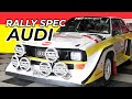 🏅Blast From The Past! Steve Cox's Audi Quattro Tribute | HALTECH HEROES