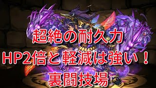 【実況パズドラ】耐久力ヤバすぎ！極醒ティフォン　裏闘技場