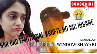 MC Insane - Window Shayari | HOUSE No.VIVIVI |  Reaction video | React with Himanshi