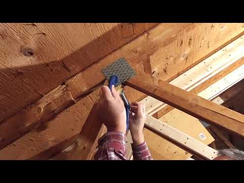 Attic Truss Repair #01: Damaged Top chord and loose gusset plates Attic Truss Repair #01: Damaged Top chord and loose gusset plates