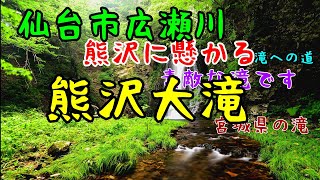 熊沢大滝 -滝への道-グーグルマップに載っていて調べてみました、写真見て観てびっくり。情報収集してみましたが、詳しくは分かりません。行って見ようでした。宮城県仙台市青葉区作並 220728 MP49