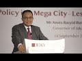 ST Lee Disinguished Lectures: Public Policy in Mega City- Lessons Learnt from Jakarta